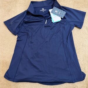 Romfh Deep Blue Zip Equestrian Shirt